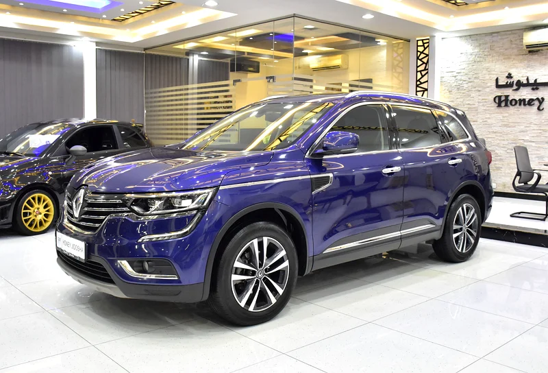 AED 822 EMI at 0% DP | Renault Koleos 4WD (2018 Model) in Blue Color, GCC Specs63398496340225111