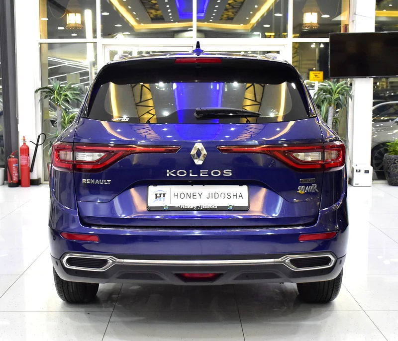 AED 822 EMI at 0% DP | Renault Koleos 4WD (2018 Model) in Blue Color, GCC Specs63398496340225114