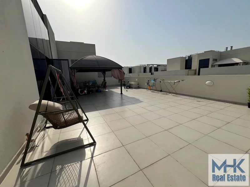 Mushrif View Full Upgraded Large Terrace 3 bed + Store in Nasayem Mirdif Hills63922049819011110