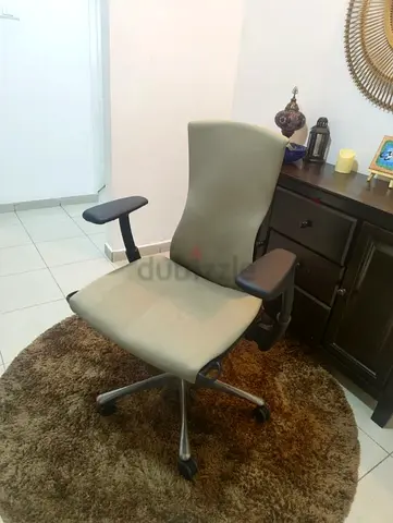 Herman Miller Embody Chair beige Color Fully Adjustable Arms