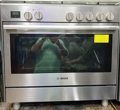 Bosch series 8 Latest model Top Gas Oven Electric Cooker 90x60cm With Dual Fan