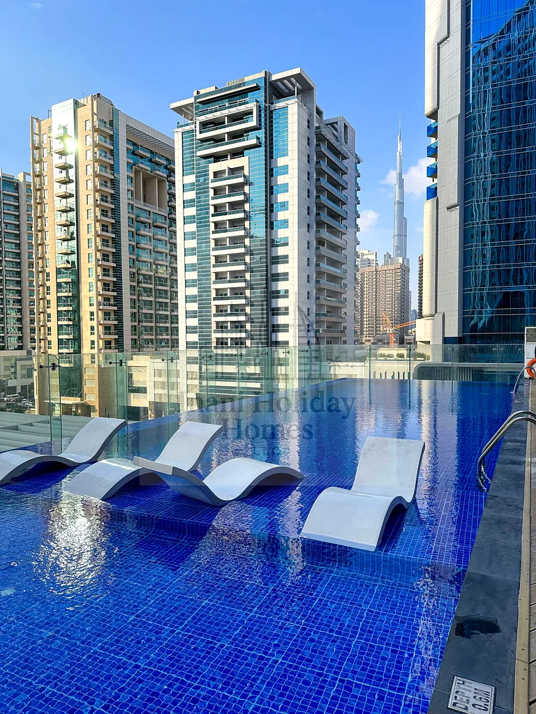 Stay in Style| Rooftop Pool with Iconic Burj Views63836284708225110