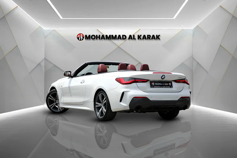 BMW 420I CONVERTIBLE 2022 - GCC - UNDER DEALER WARRANTY - ORIGINAL PAINT63405748092163114