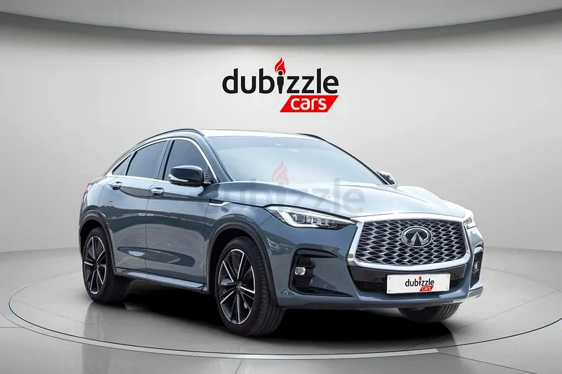 2050 درهم/شهريًا | إنفينيتي QX55 سنسري 2022 | مواصفات دول مجلس التعاون الخليجي | رقم المرجع#354015634069255464981129