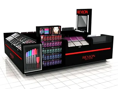 Cosmetic Kiosk Design 2 | Mall | Retail