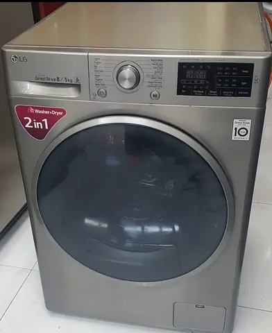 LG Direct Drive 8kg Washer with 5kg Dryer Combo – 2in1 Smart Laundry System