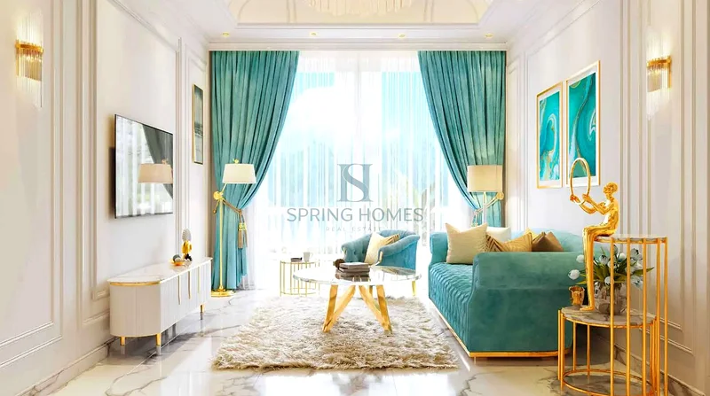 Luxury 2BR | Skyline & Amenities View | Vincitore Aqua Dimore64021258129283111