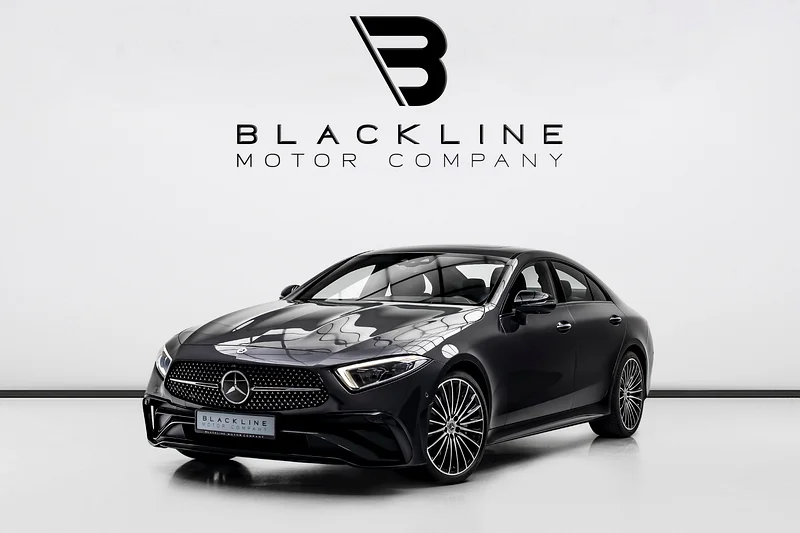 مرسيدس CLS 450 4-Matic لعام 2023، ضمان مرسيدس + عقد صيانة حتى عام 2028، كيلومترات قليلة، مناسب للخليج633999274585621122