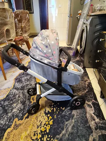 Combi dolls pram Xeo, stroller, height-adjustable handle,