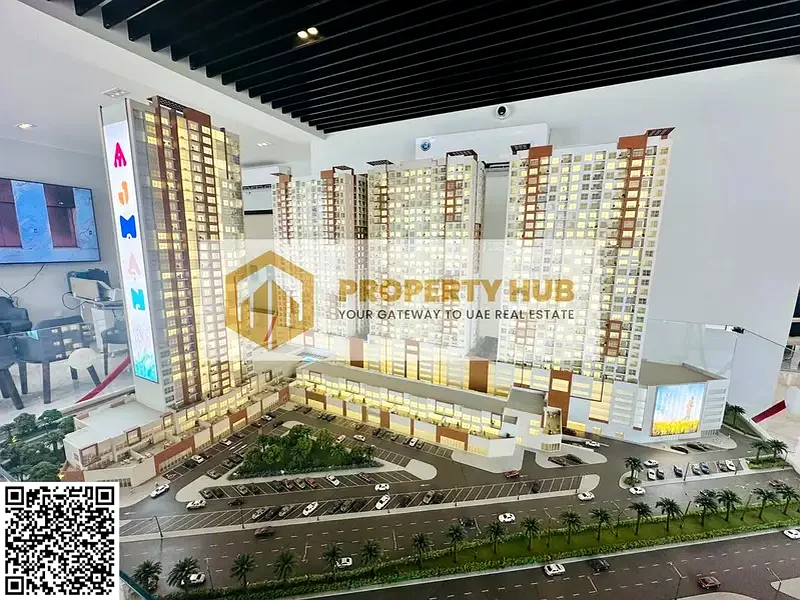 ✨ Live in Style – Ajman One Phase 2 . 🏙️ | 2BHK 🛋️ . | 5% Down 🔻 | 3 Yrs Post-Handover63890250606851110