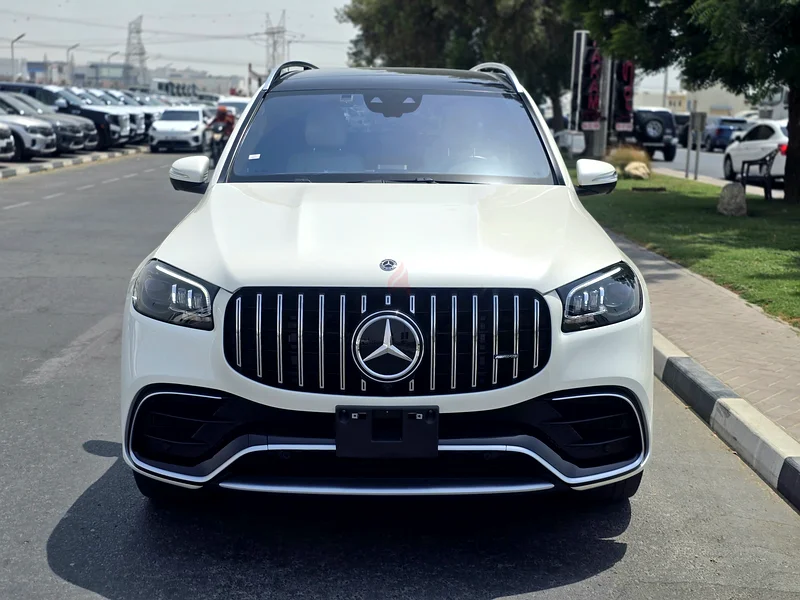 Gls 63 amg white inside beige63399925835522111