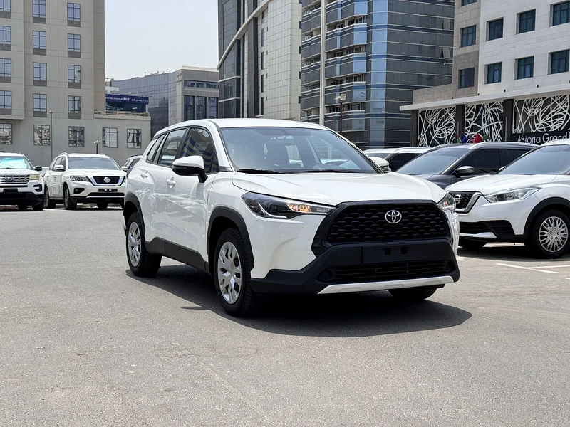 TOYOTA CROSS GCC SPEC, SINGLE OWNER ACCIDENT FREE 100% BANK LOAN 0% DOWN PAYMENT 1 YEAR WARRANTY634013215941131126