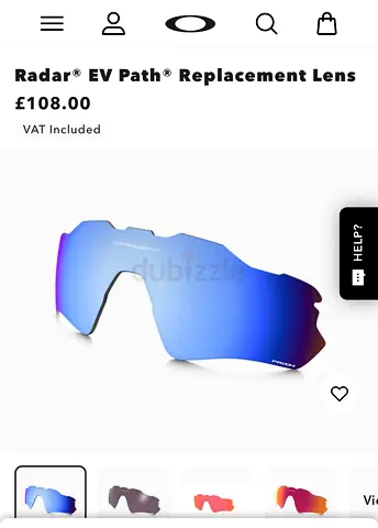 Oakley Radar EV Path Replacement Lens
