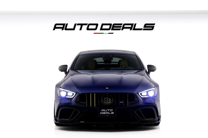 مرسيدس بنز AMG GT 63S 2019، نظام دفع كلي 4Matic، مع مجموعة Brabus 800 | أميال قليلة | مجهزة بالكامل | 800 حصان | محرك V8 سعة 4.0 لتر63403205498881111