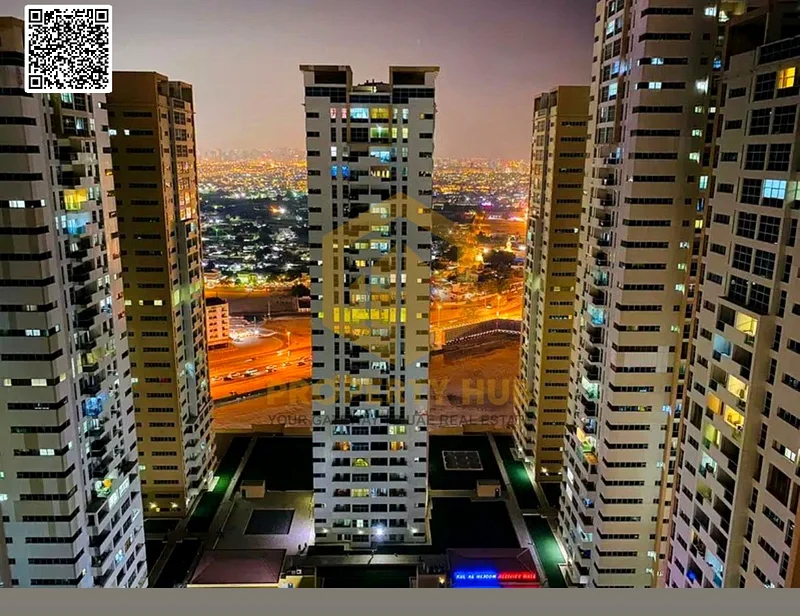 شقة حديثة بثلاث غرف نوم في أبراج عجمان63890250655107110