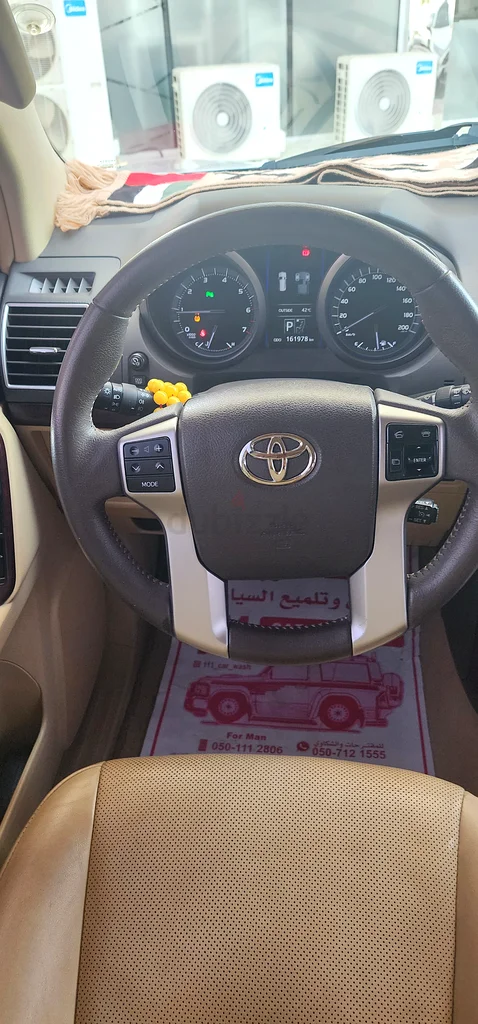 2017 Toyota Prado VXR 4.0L. GCC Specification. 6 Cylinders.Full option63421144838274113