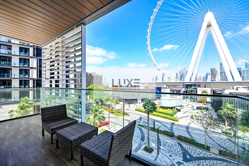 Flash Deal | Stunning 3BR in Bluewaters with Panoramic Ain Dubai Views63817694147841110