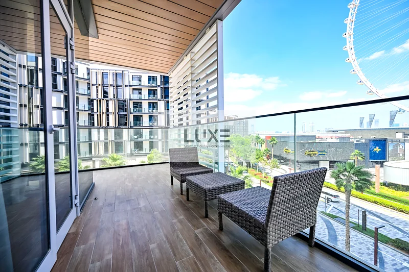 Flash Deal | Stunning 3BR in Bluewaters with Panoramic Ain Dubai Views63817694147841112