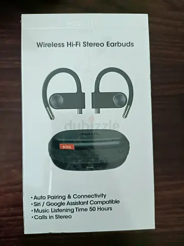 Unleash Your Sound: Soul Wireless Hi-Fi Stereo Earbuds