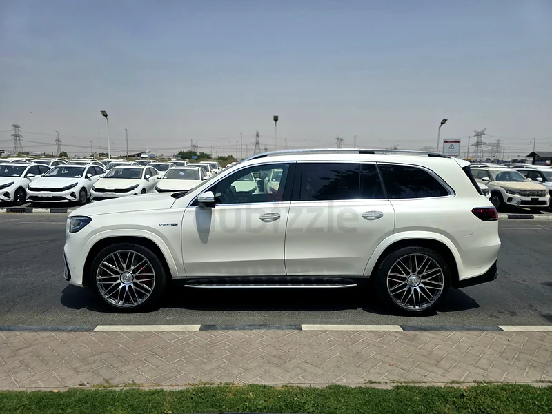 Gls 63 amg white inside beige63399925835522114
