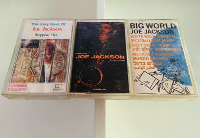 3 Joe Jackson Music Cassettes