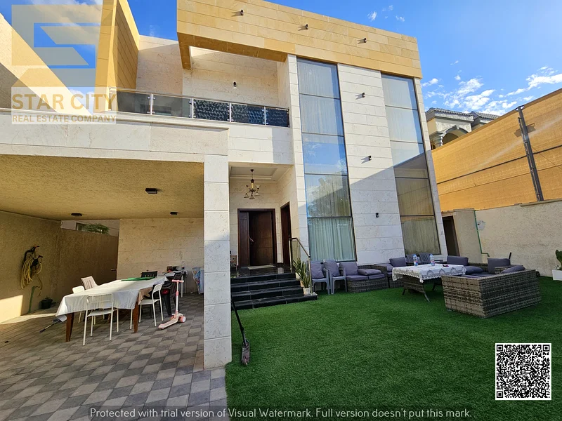 A luxurious villa with a modern design and high-quality specifications, located in Al Muwaihat 3 area.63870132337154110