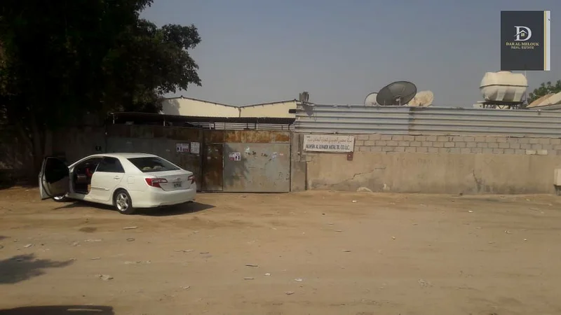 Fenced land for sale in Sharjah Industrial Area 363818935993217111