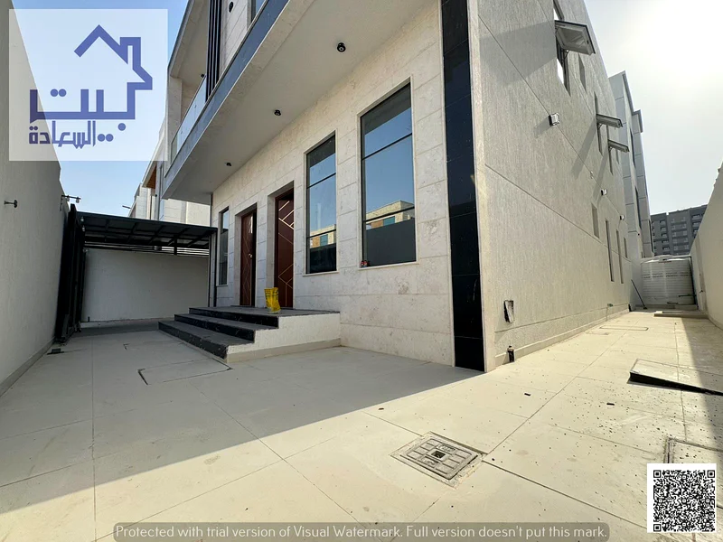 For sale villa - two floors, roof & large courtyard - close to Sheikh Mohammed bin Zayed Road - freehold for all nationalities for life63912363742850112