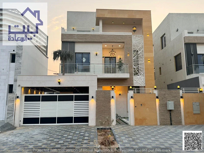 فيلا للبيع في عجمان، منطقة الهيليو 2، متضمنة الكهرباء والماء وتكييف الهواء63912363805699111