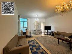 For Rent <  2Bhk furnished + maidroom + sea view + prime location al khor tower + freehold 100% e