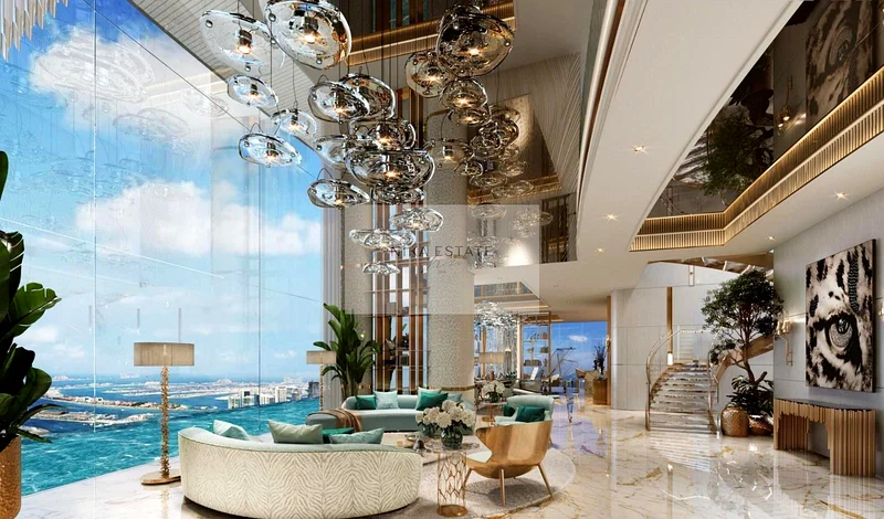 High floor | Palm and Sea view | Corner unit63986959203201110