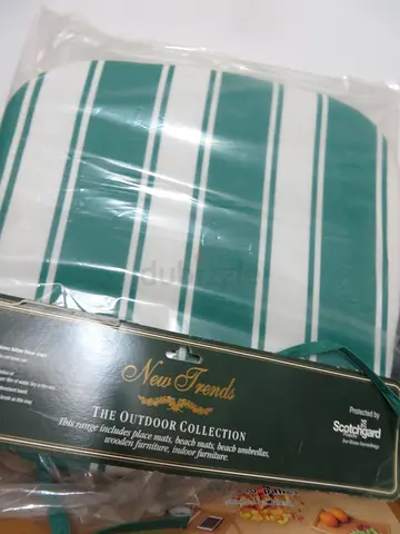 WATERPROOF OUTDOOR SEAT CUSHIONS SET OF 4