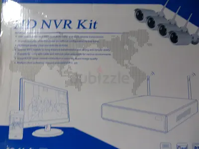CCTV 4 CAM WIRELESS HD-NVR SYSTEM NEW