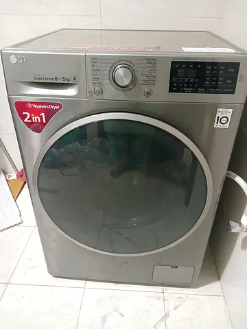 LG Direct Drive 8/5KG 2in1 Washing machine Good Condition