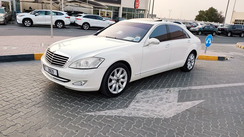 MERCEDES BENZ S550 2008 JAPANESE SPACE FULL OPTIOZN PANORAMIC PLATINUM VERY CLEAN CAR63399930829827114