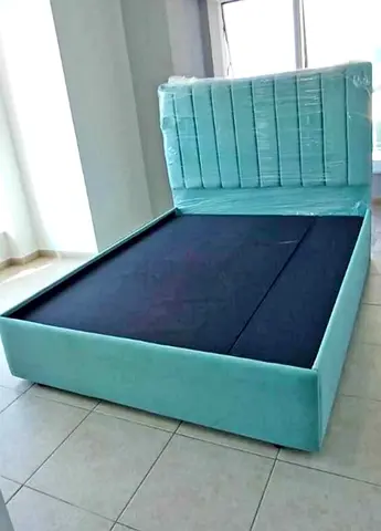 Brand New King Size Velvet Bed Frame