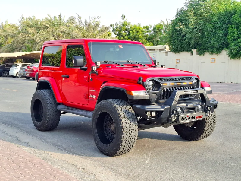 AED 1748/month | 2019 Jeep Wrangler Sahara | GCC Specs | Ref#35347163398596799233110