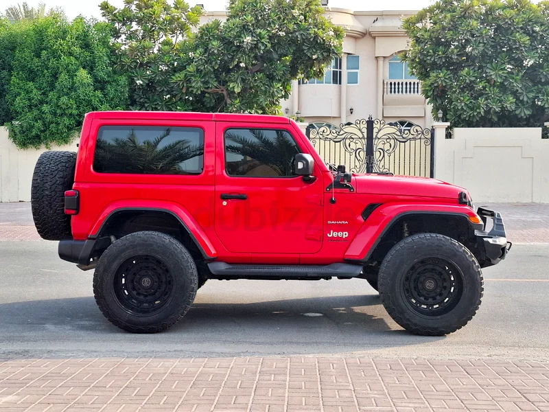 AED 1748/month | 2019 Jeep Wrangler Sahara | GCC Specs | Ref#35347163398596799233113