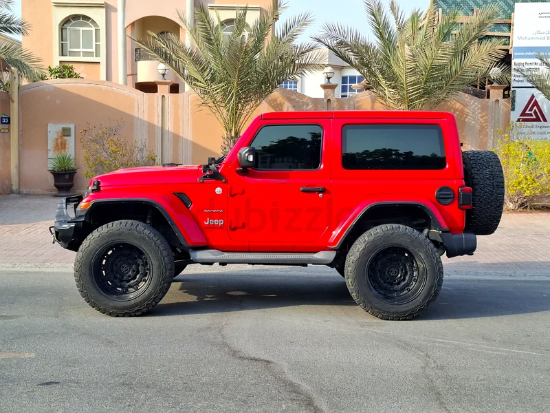 AED 1748/month | 2019 Jeep Wrangler Sahara | GCC Specs | Ref#35347163398596799233114