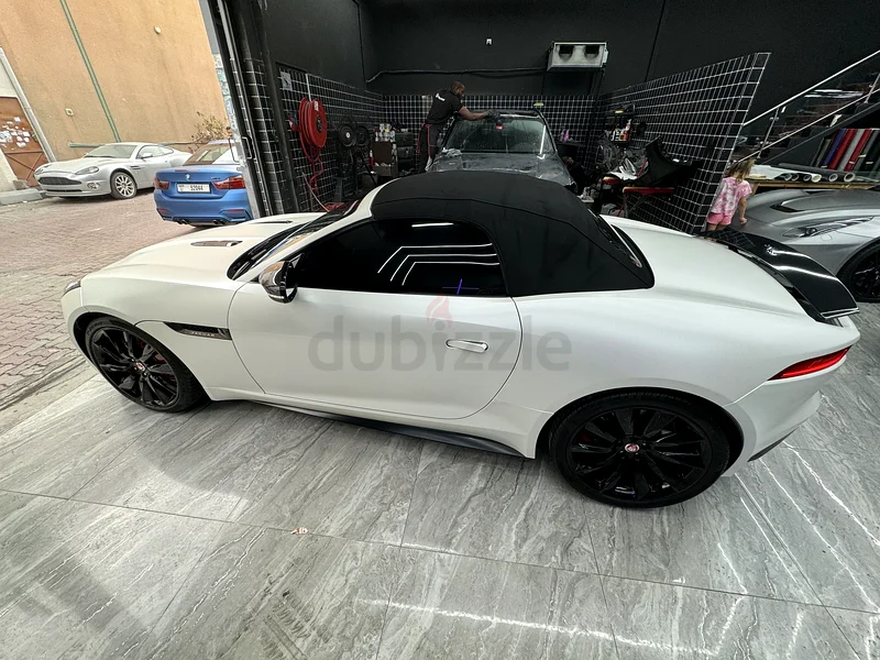 Jaguar F Type V8S white convertible63398482197250113
