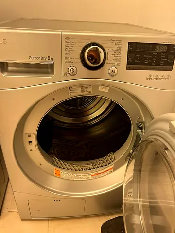 LG 8KG Dryer RC8066CF,Sensor Dry, Inverter Technology FREE DELIVERY +WARRANTY