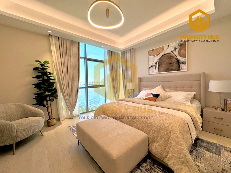 ✨ Spacious 1BHK – Waterfront | Ajman Creek Towers | From AED 670K63877686813442111