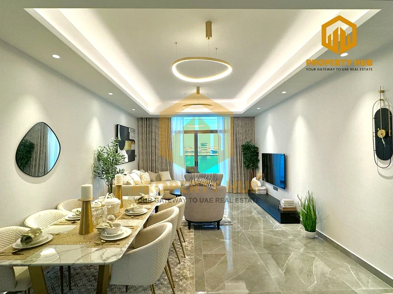 ✨ Spacious 1BHK – Waterfront | Ajman Creek Towers | From AED 670K63877686813442113