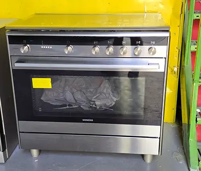 Siemens IQ700 Top Gas Oven Electric Cooker 90x60cm With Dual Fan