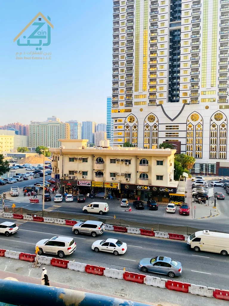 شقة مكونة من غرفتين نوم للإيجار في برج الخور عجمان63811299326467114