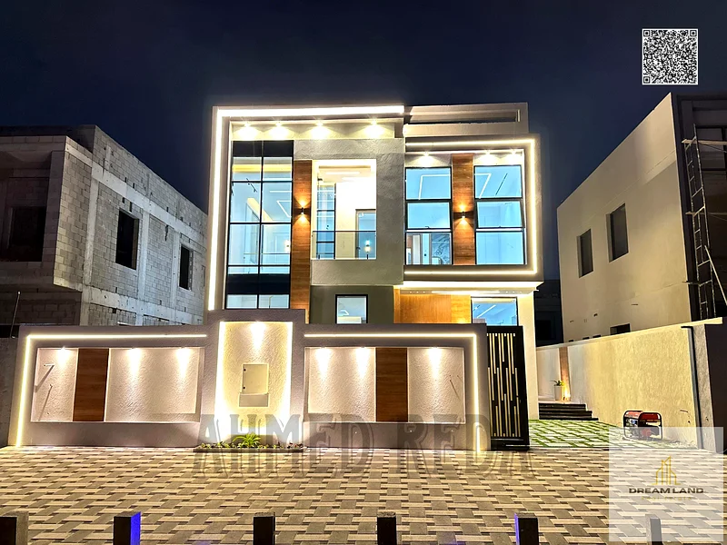 فيلا بسعر يشمل رسوم التسجيل ورسوم الملكية في الشارع الرئيسي، جاهزة للسكن في أكثر مناطق عجمان تميزاً، ملكية حرة63910418097025110