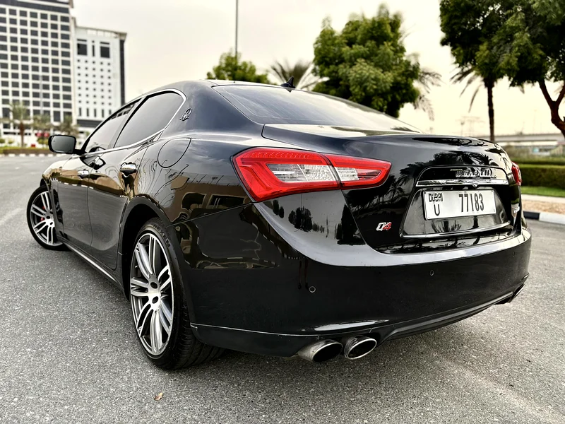 MASERATI GHIBLI S Q4 / GCC / 2016 / ORIGINAL PAINT / FULL OPTIONS / 2 KEYS / AGENCY MAINTAINED63398485616770112