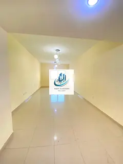 YEARLY BASIS 1BHK PARKING FREE HUGE SIZE CLOSE HALL 2 BATHROOMS 6CHQ PAYMENT AL NAHDA SHARJAH