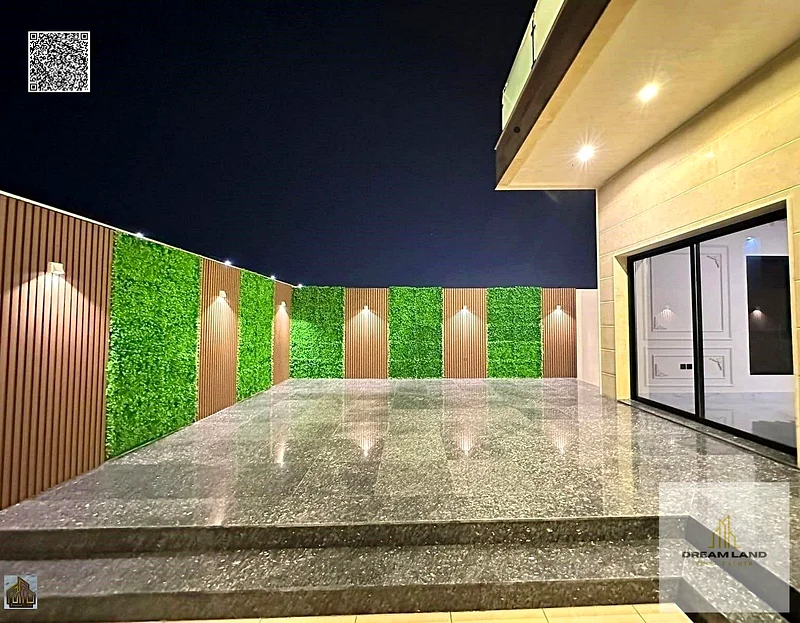 For sale - luxury villa in Al Helio - Ajman | 3 master bedrooms | Majlis and hall | Central air conditioning | External courtyard | - Negotiable63892693107714112