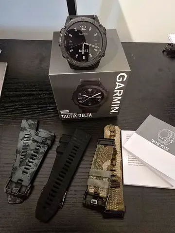 Garmin Tactix Delta Sapphire +Extras